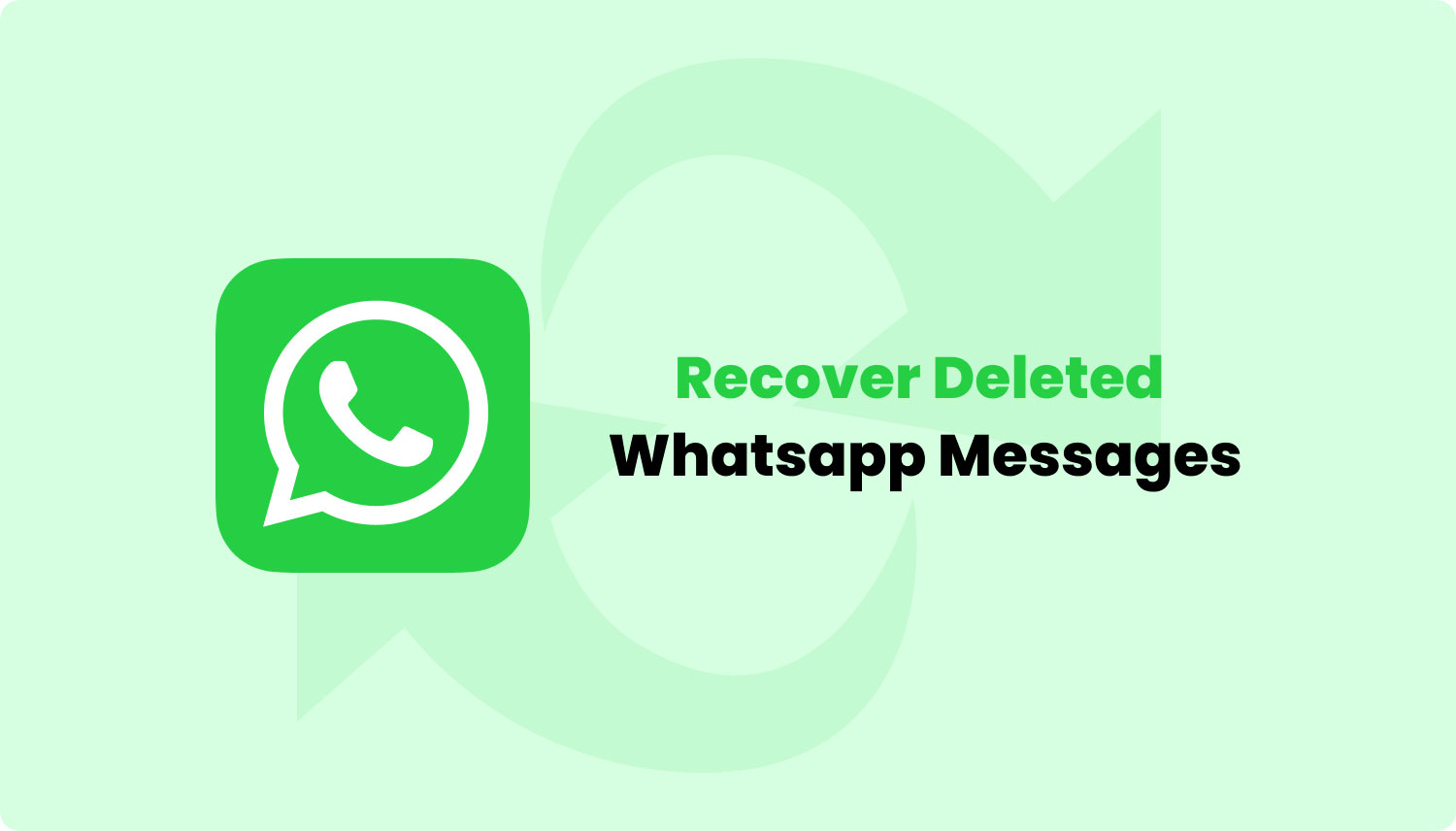 WhatsApp Call History Recovery from Android