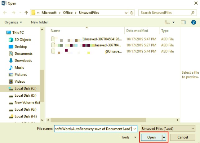 How to Retrieve Unsaved Word Documents on Windows Using AutoRecover