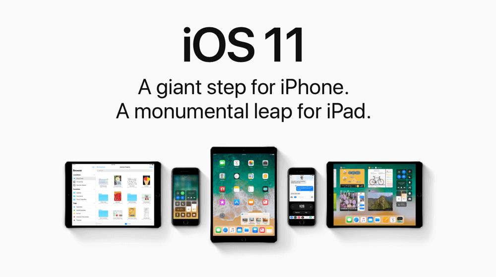 La actualización de iOS 11 falló