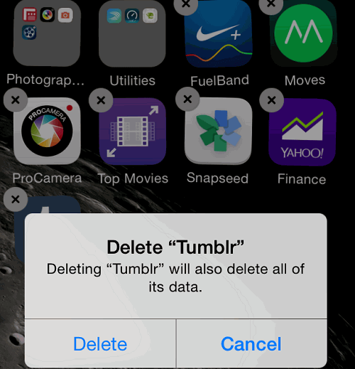Deleting Apps to Fix iPhone Keeps Restarting and Won't Turn On