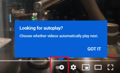 YouTube Autoplay Keeps Turning On Mobile App