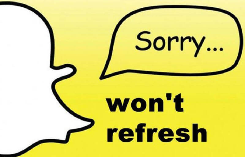Listing the Common Reasons of Snapchat Can't Refresh