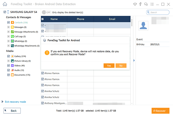 Scan, Preview, Select, and Retrieve Data