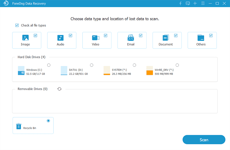 Choose Documents and Storage Location to Recover Files Deleted by Avast Antivirus