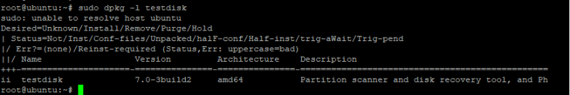 在Mac上使用TestDisk