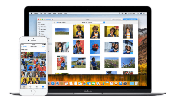 Hur du importerar dina foton och videor på din Mac