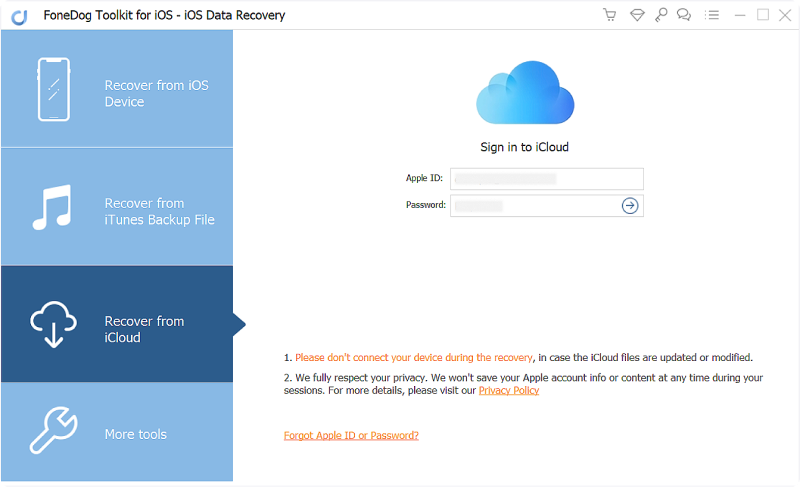 로그인 Icloud