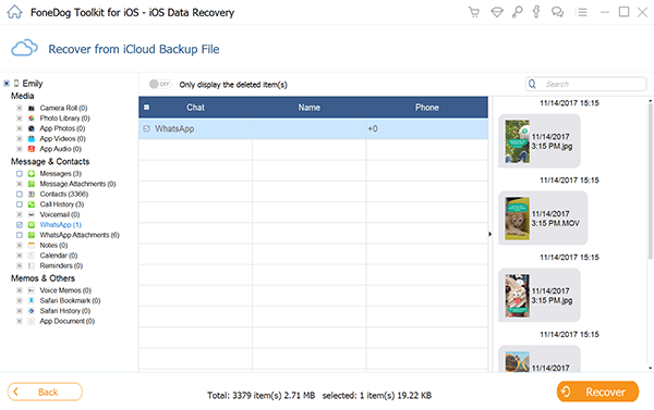 Recover Deleted WhatsApp Messages