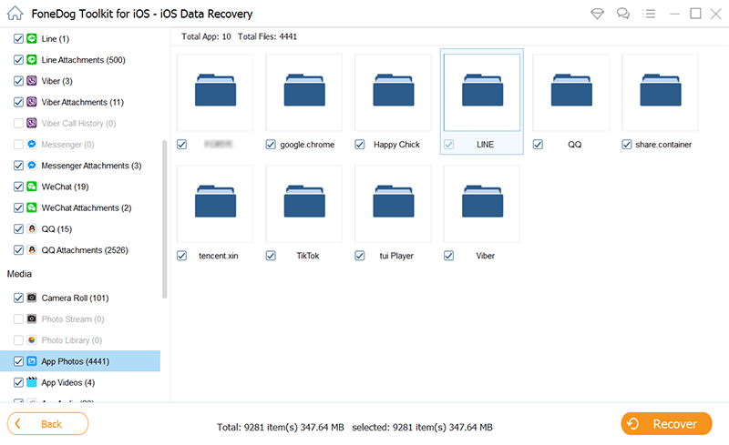 Recover App Photo Ios