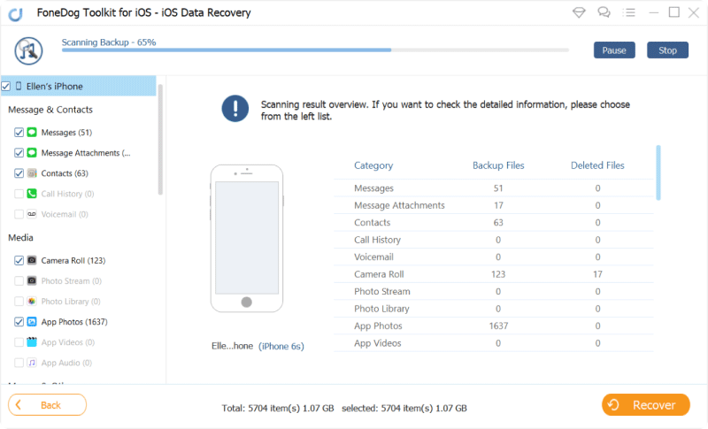 Restore Line Chat History from iPhone via iTunes Backup