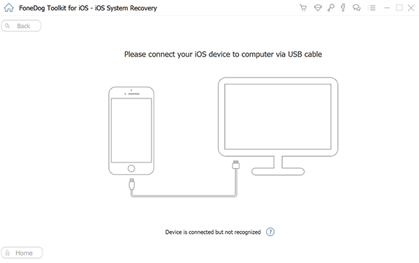 iOS 기기를 컴퓨터에 연결