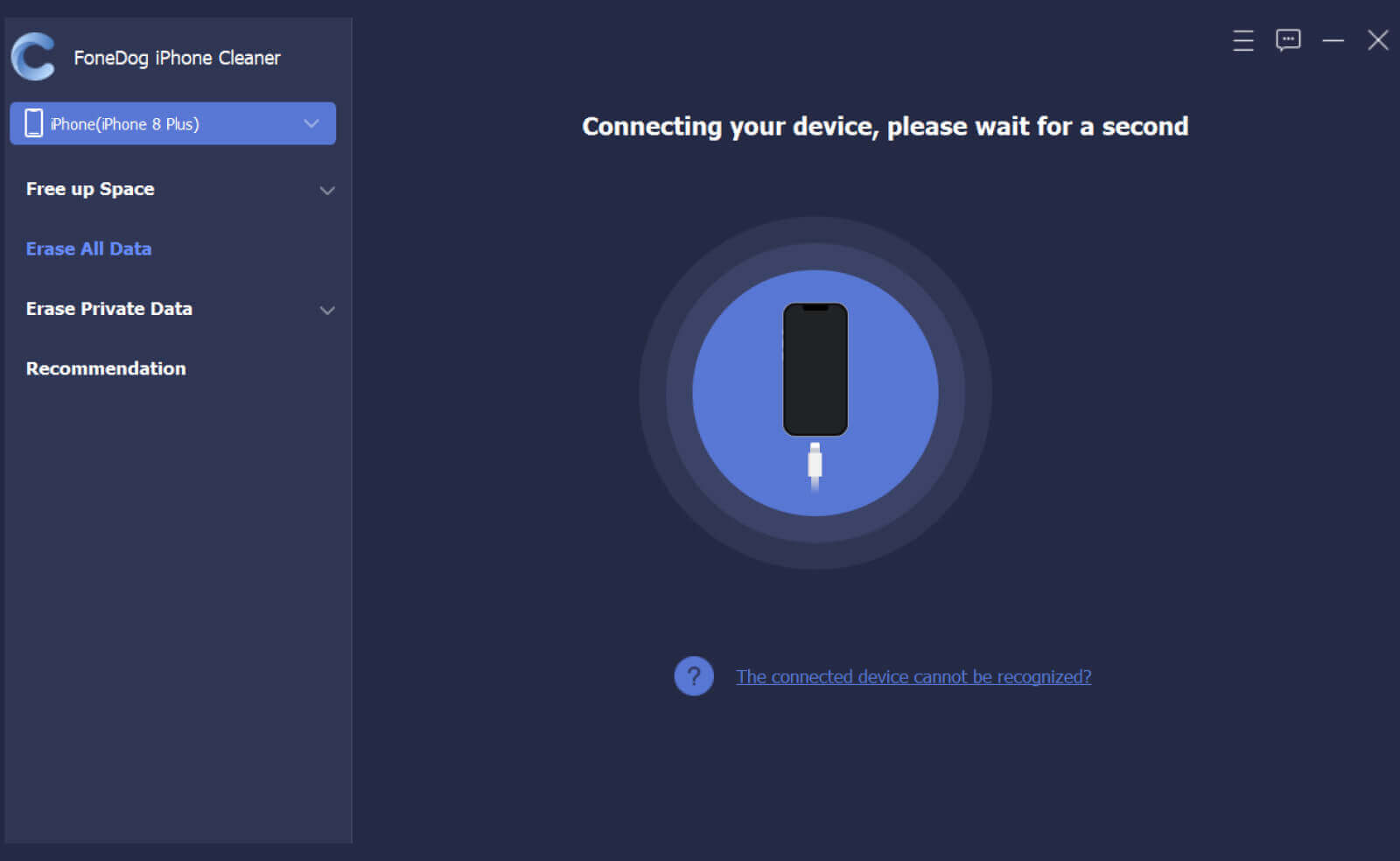 Connect Device When iCloud Cannot Delete Backup