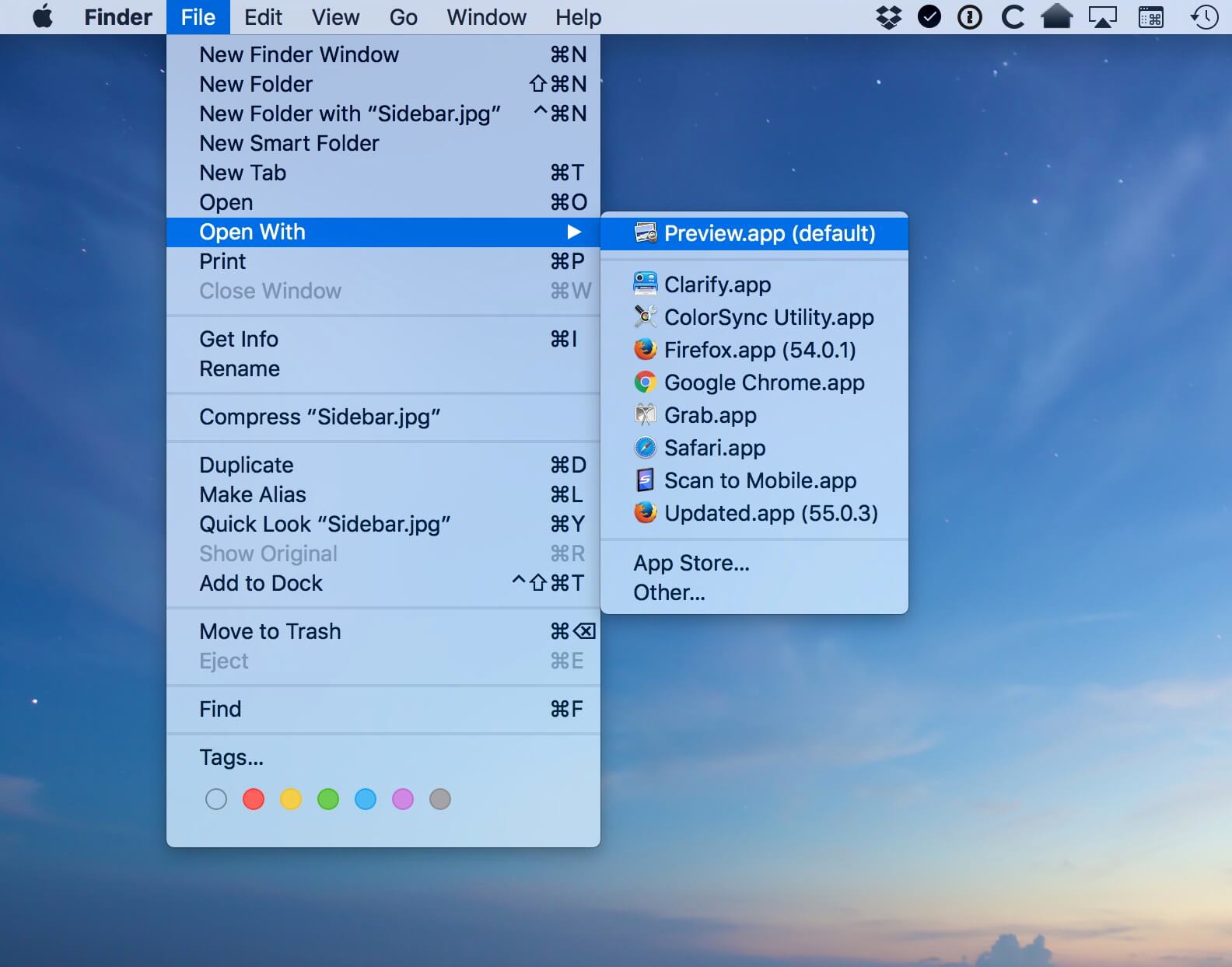 how to compress a folder on mac