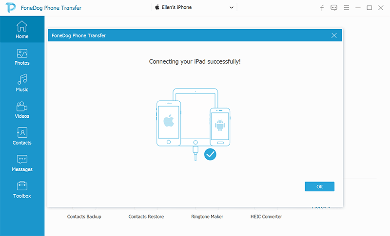 Connect Your old iPad to Computer to Transfer Data from One iPad to Another