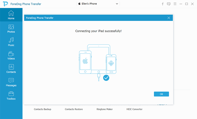 Connect iPad to PC