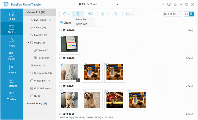 Transfer Notes from Android to iPhone with FoneDog