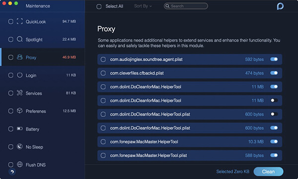 maintenance proxy