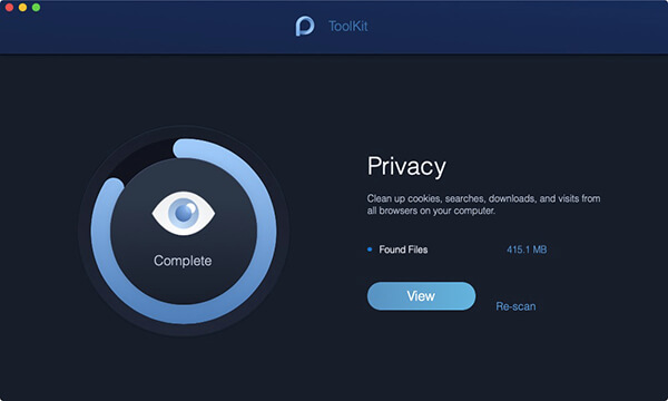 verificação de privacidade