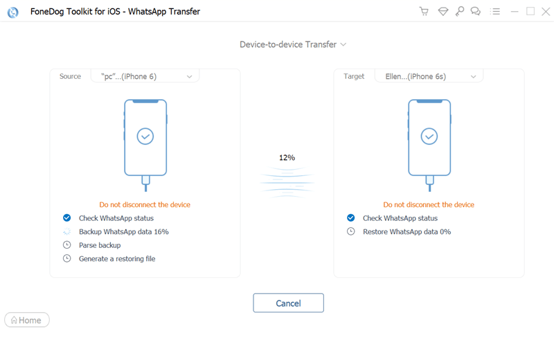 Click On the Start Transfer Button to Proceed With the Transfer