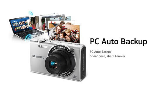 Pc Auto Backup till Samsung Smart Camera