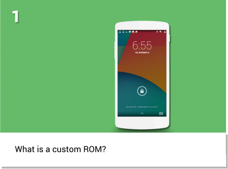 Use Custom ROM to Remove Google Search Bar