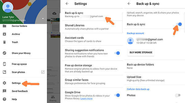 check-google-backup-sync-settings