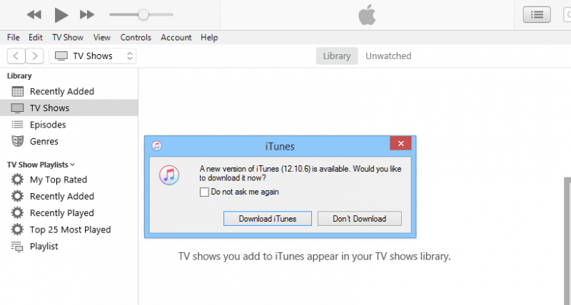 Crea una copia de seguridad a través de iTunes