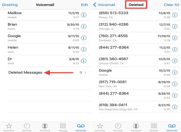 Actualice la configuración para reparar el correo de voz del iPhone no se eliminará