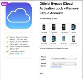 iCloud 활성화 도구 우회