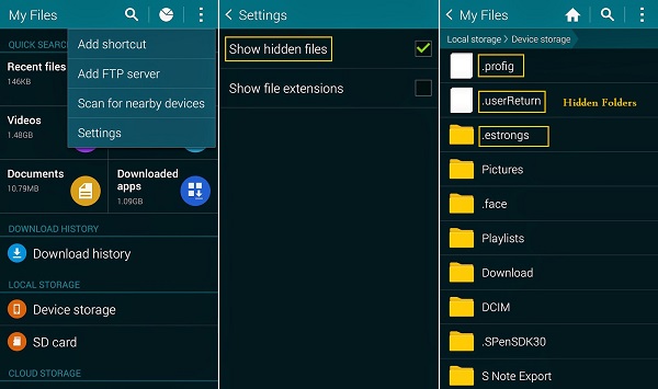 Hide Photos On Android Without App File Manager App