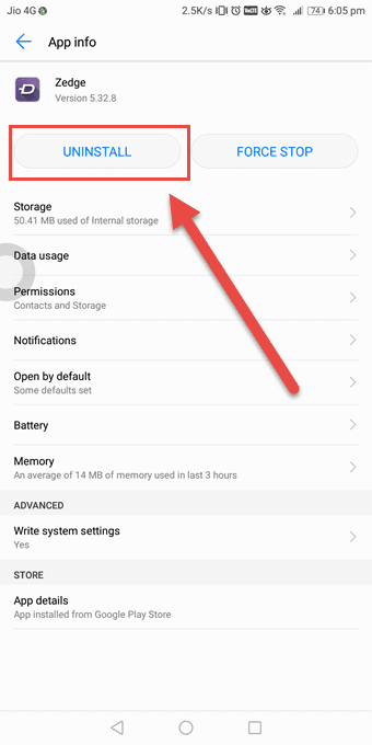 Desinstalar aplicativos não utilizados no Android