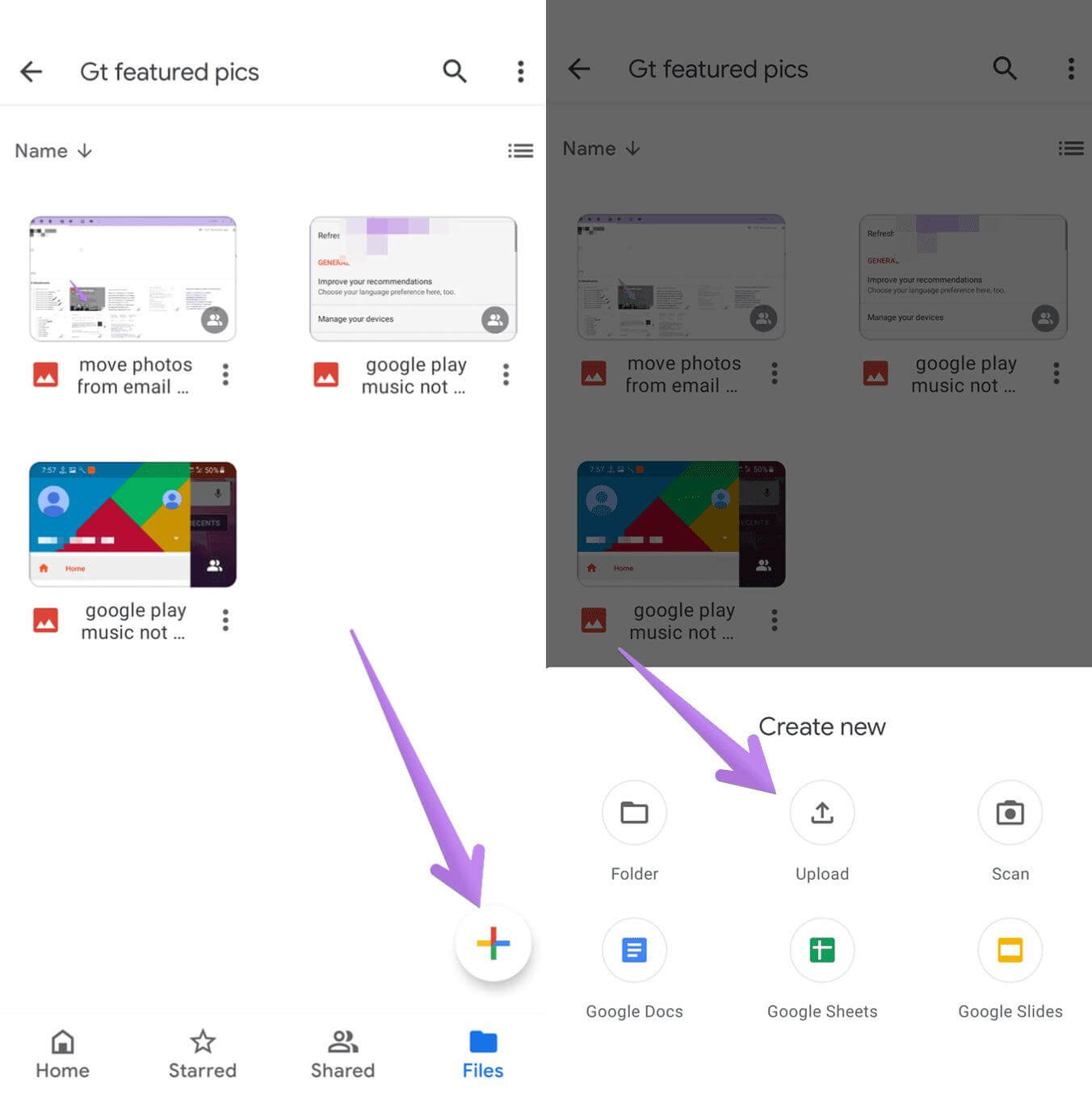 Upload Videos to Google Drive