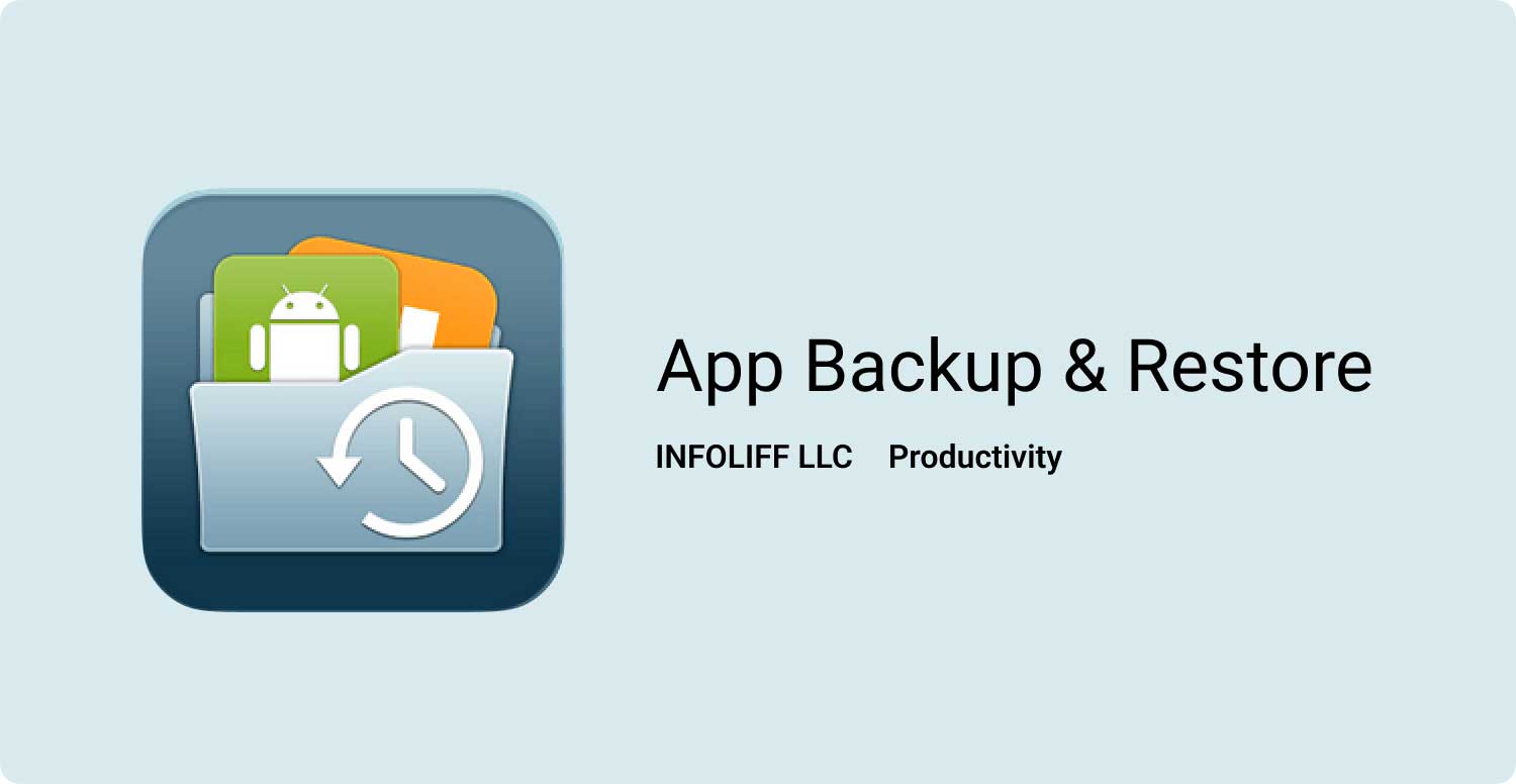 Criar backup do aplicativo