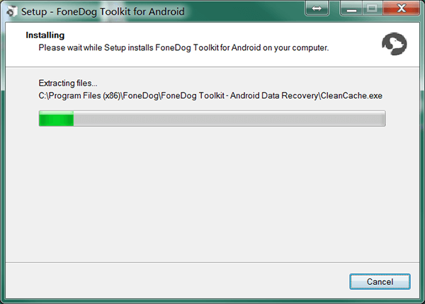 Installerar Android