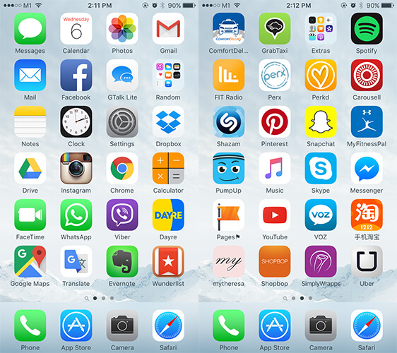 Unused Apps