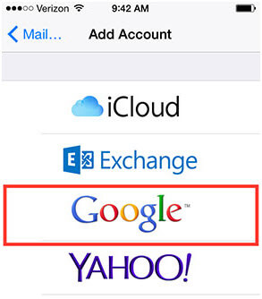 Add Google Account 1