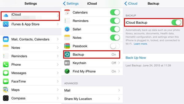 di backup-messaggi-via-icloud-per-il trasferimento