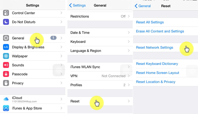 il check-network-impostazioni