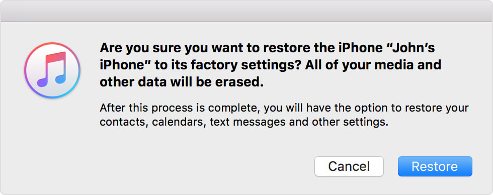 itunes-restore-iphone-to-fabbrica