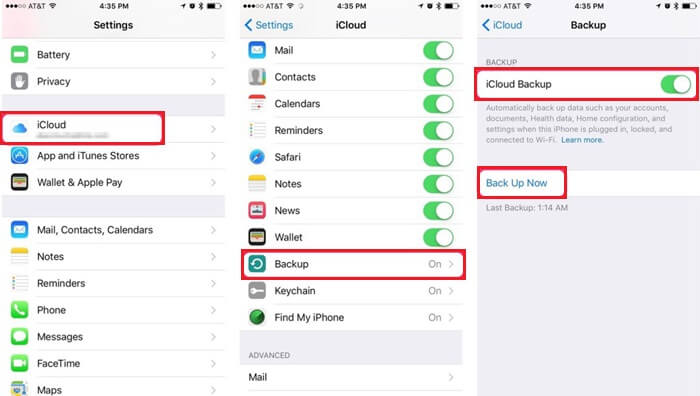 Use Icloud To Backup Iphone Ipad