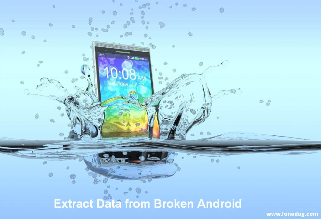 extract data from broken Android