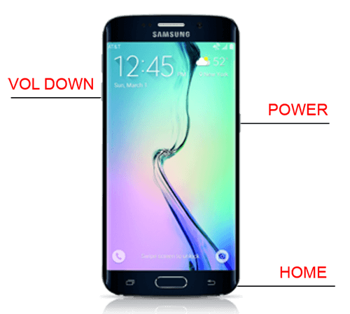 Galaxy S6 Stuck Root Screen Recovery Mode