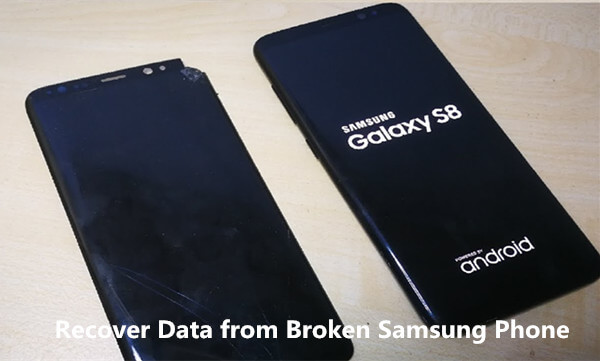 Recuperar dados quebrados de dispositivos Samsung S8