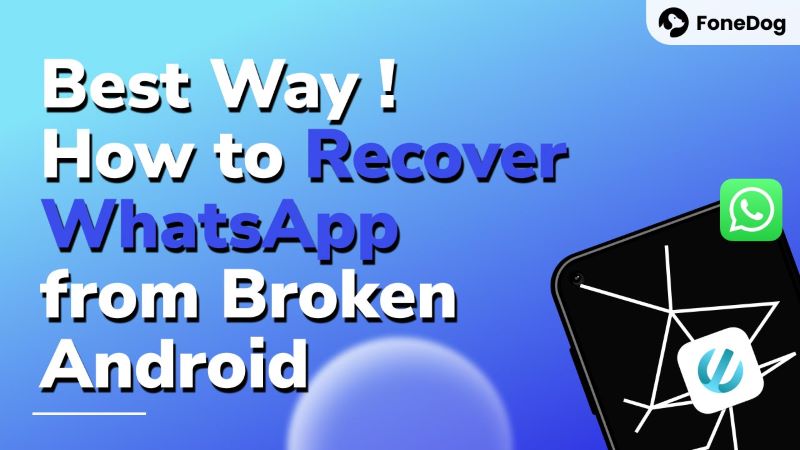 Broken Android에서 WhatsApp을 복구하는 방법