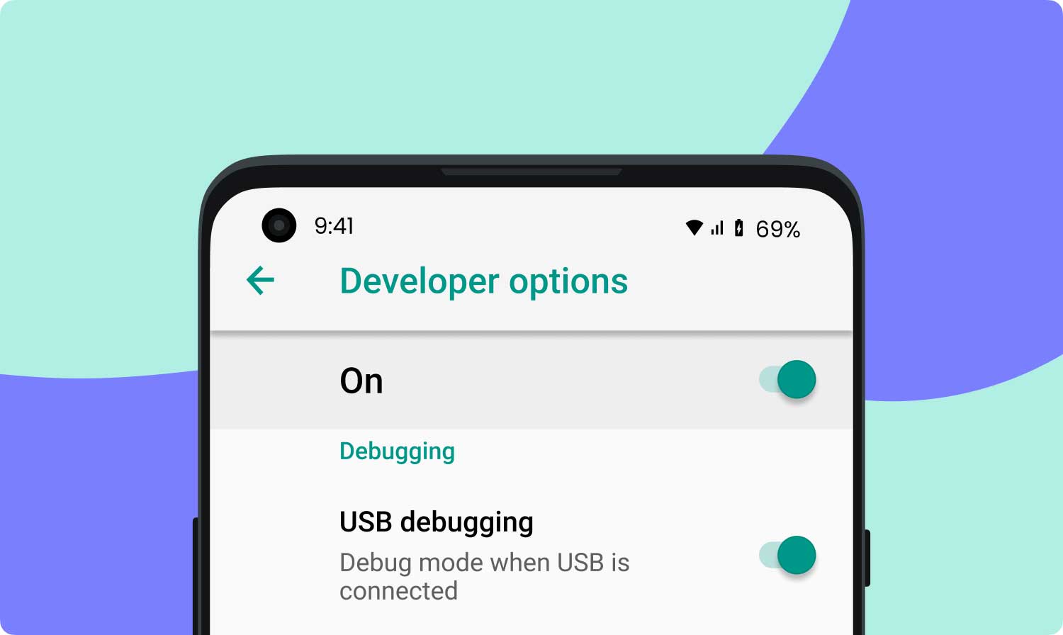 Top Data without USB Debugging on Broken Android