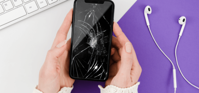 Como apagar o iPhone com tela quebrada