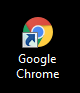 Google Chromeブラウザを開く