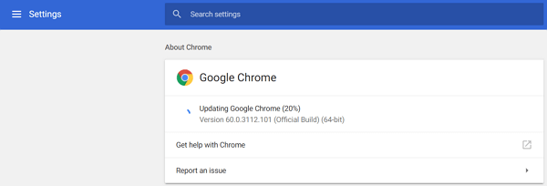 Vaya a Configuración cuando la función Autocompletar de Chrome no funcione