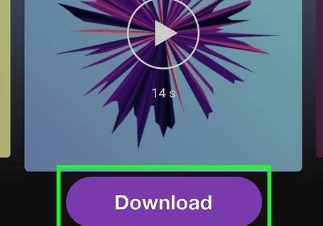 Clique em “Download” para baixar o toque ZEDGE