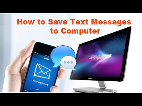 How to Save Messages to Computer